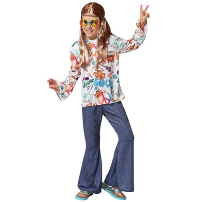 Costumi di gruppo da Hippie Multicolore