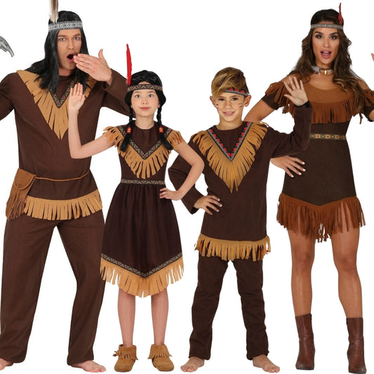 Costumi di gruppo da Indiani Hopi