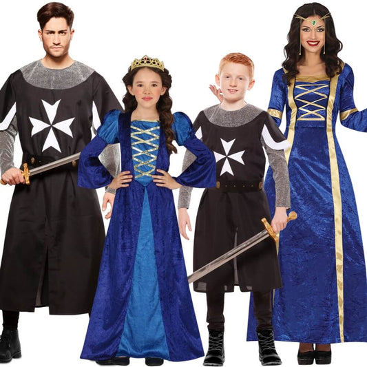 Costumi di gruppo da Medievali Illustri