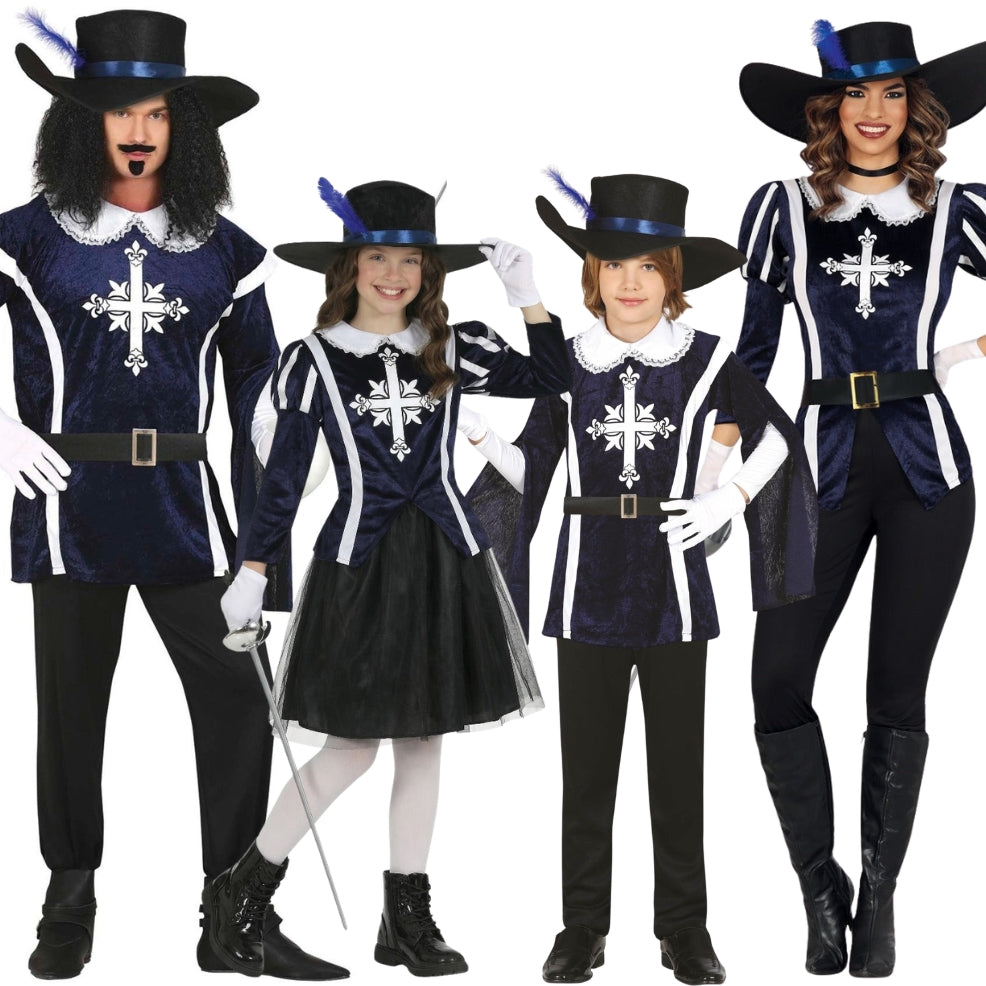 Costumi di gruppo da Moschettieri D'Artagnan