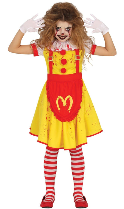 Costumi di gruppo da Pagliaccio Burger Sanguinario