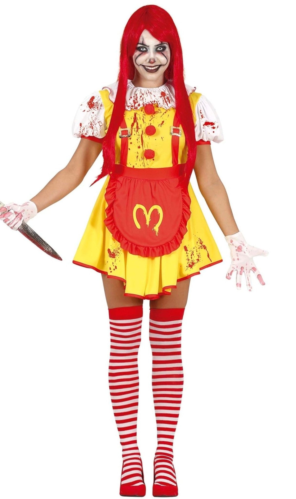 Costumi di gruppo da Pagliaccio Burger Sanguinario