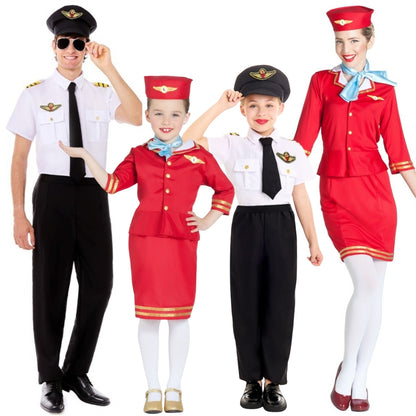 Costumi di gruppo da Piloti e Hostess Ufficiali