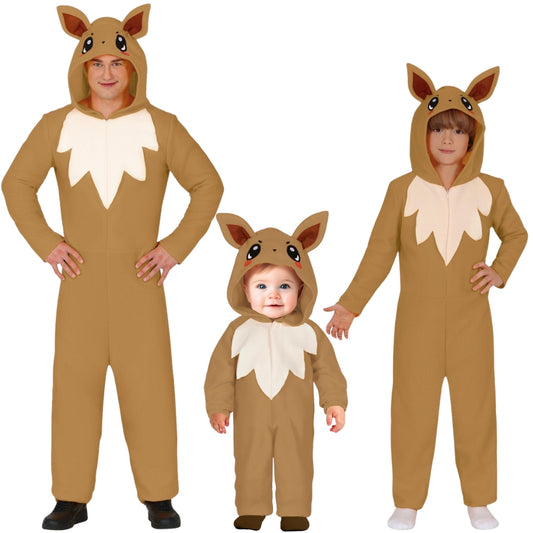 Costumi di gruppo da Pokemon Eevee