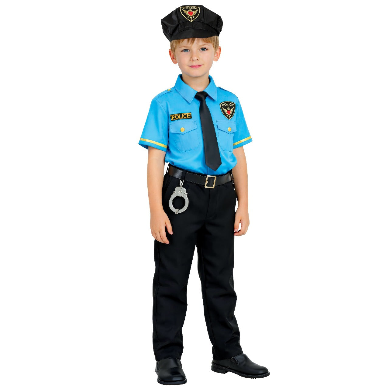 Costumi di gruppo da Poliziotti in Uniforme Blu