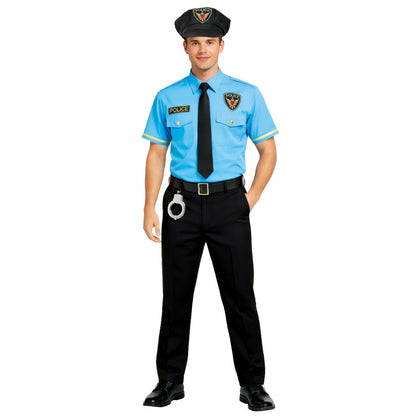 Costumi di gruppo da Poliziotti in Uniforme Blu
