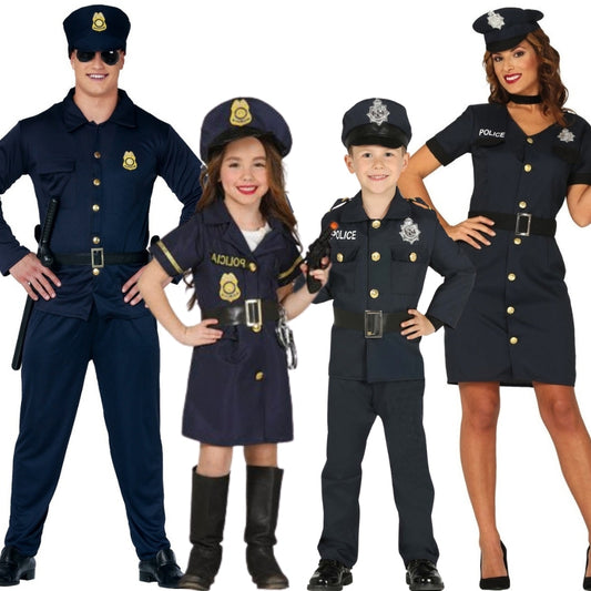 Costumi di gruppo da Ufficiali di Polizia