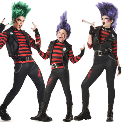 Costumi di gruppo da Rocker Punk
