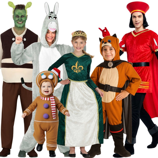 Costumi di gruppo da Shrek e Compagnia