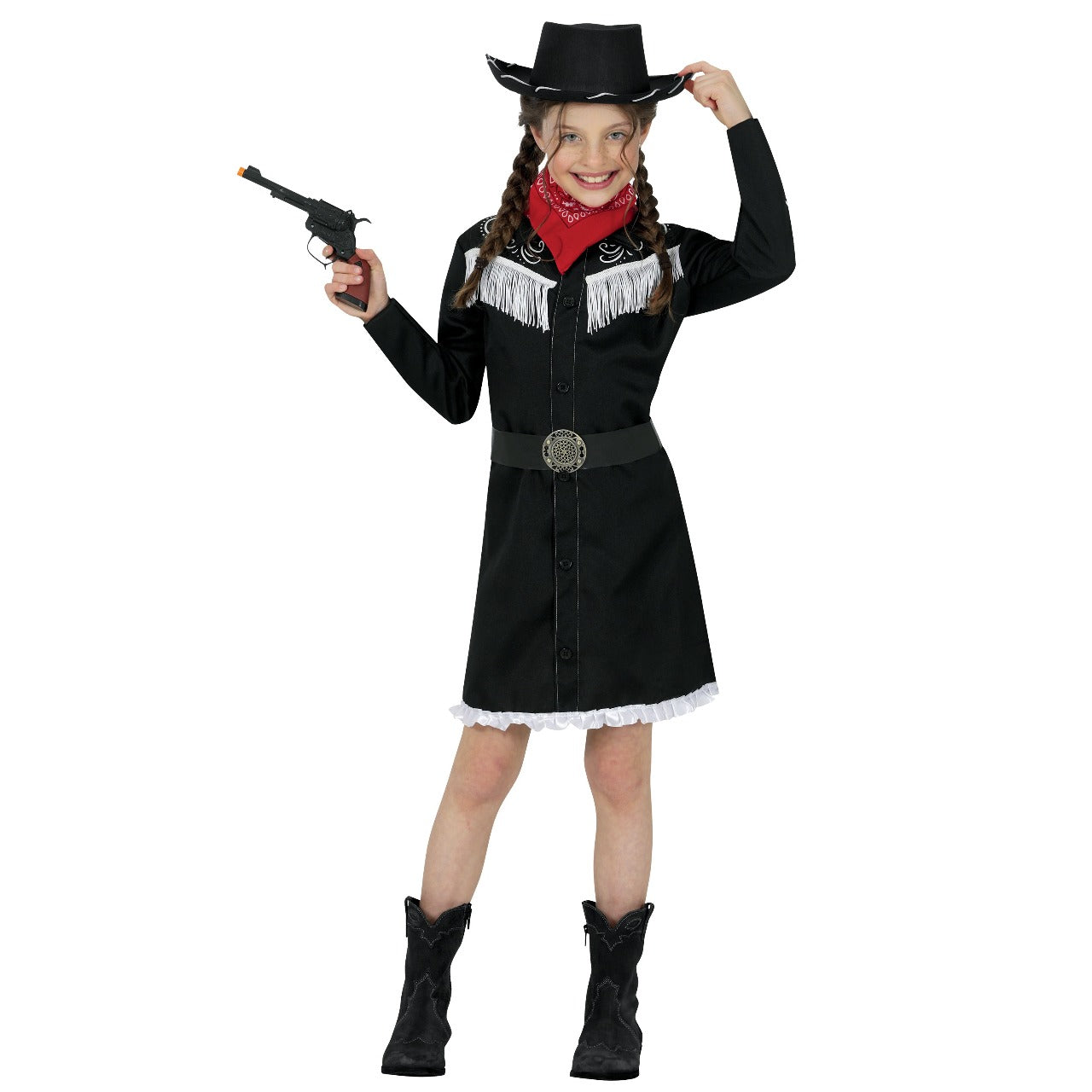 Costumi di gruppo da Cowboy con Frange