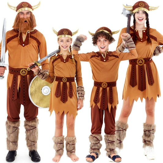 Costumi di gruppo da Vichinghi Triquetra