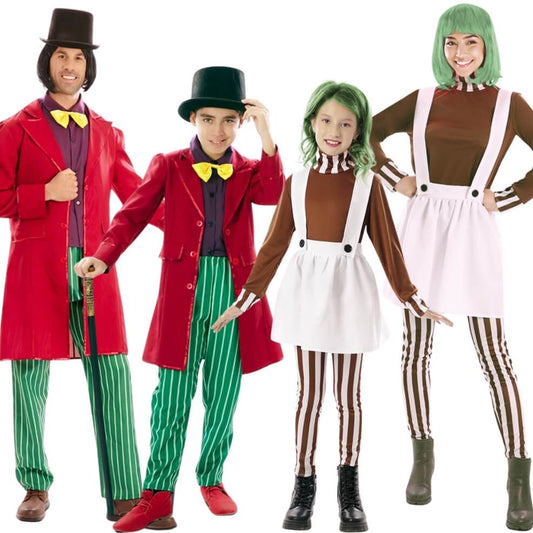 Costumi di gruppo da Willy Wonka