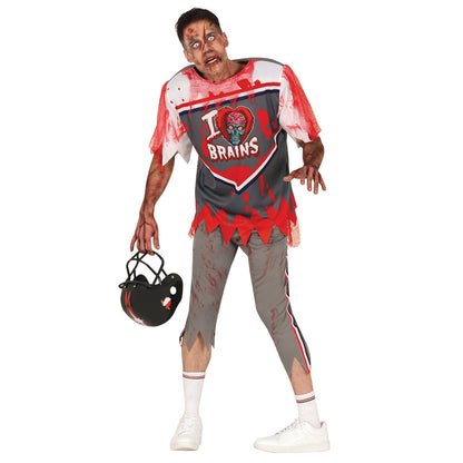 Costumi di gruppo da Cheerleader Giocatori Zombie
