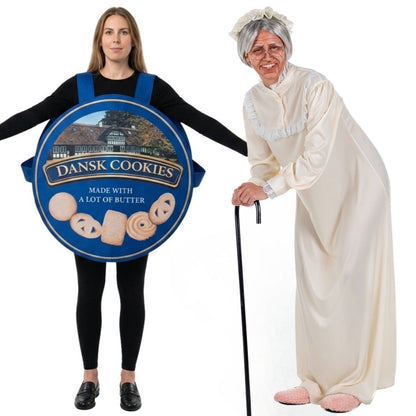 Costumi di coppia da Nonna e Scatola di Biscotti