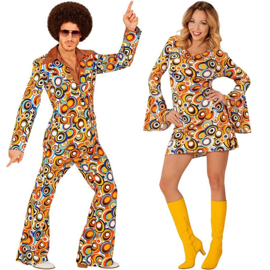 Costumi di coppia da Anni '70 Bubbles
