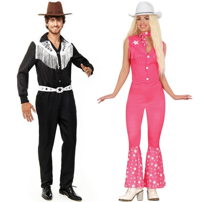 Costumi di coppia da Barbie e Ken Cowboy