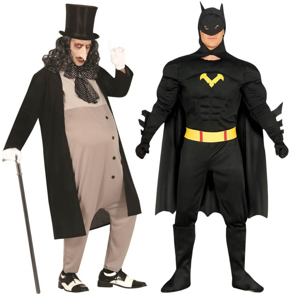 Costume di coppia da Batman