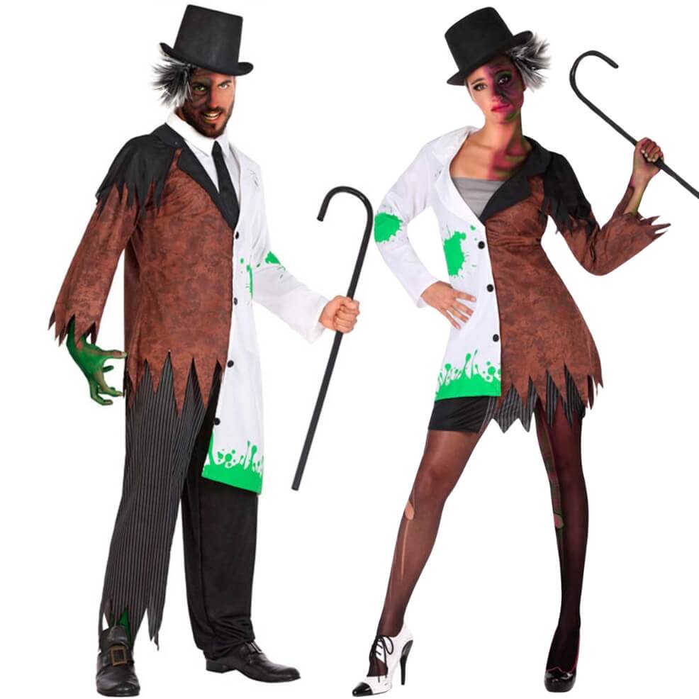 Costumi di coppia da Dr. Jekyll e Mr. Hyde