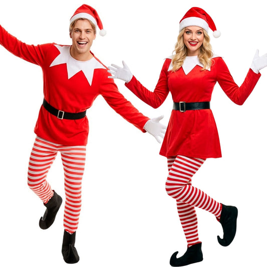 Costumi di gruppo da Elfo Divertente di Natale