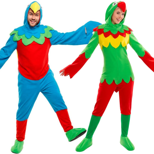 Costumi di coppia da Pappagalli Colorari