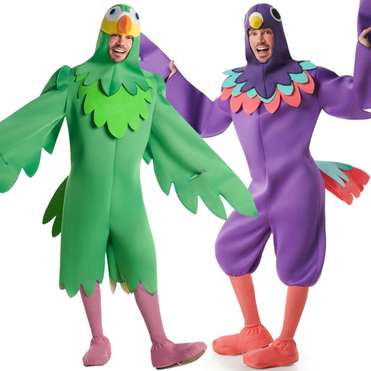 Costumi di coppia da Pappagalli