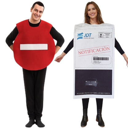 Costumi di coppia da Multa e Cartello Stradale
