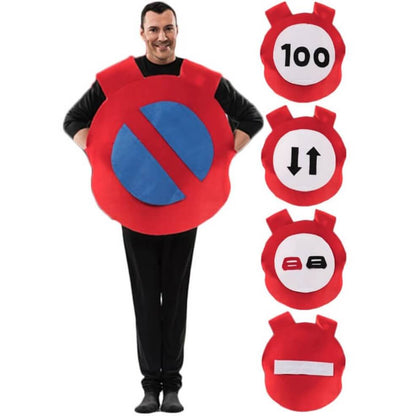 Costumi di coppia da Multa e Cartello Stradale