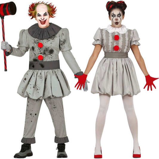 Costumi di coppia da Clown Assassini