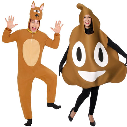 costumi di coppia da Cane e Cacca