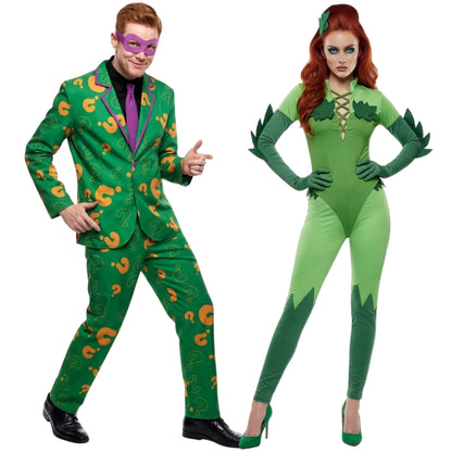 Costumi di coppia da Poison Ivy e Enigmista