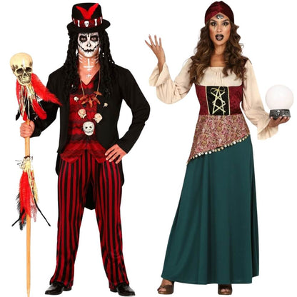 Costume di coppia da Voodoo e Zingara