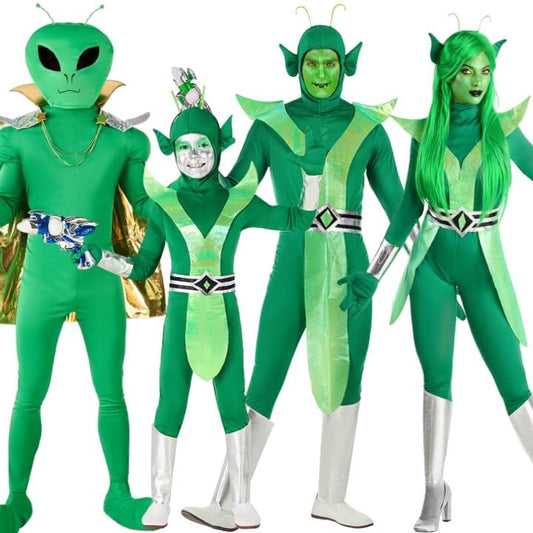 Costumi di gruppo da Alieni Verde
