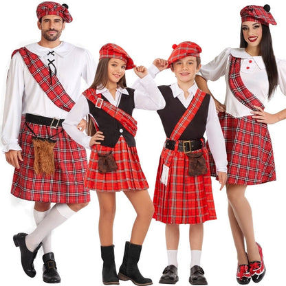 Costumi di gruppo da Scozzese