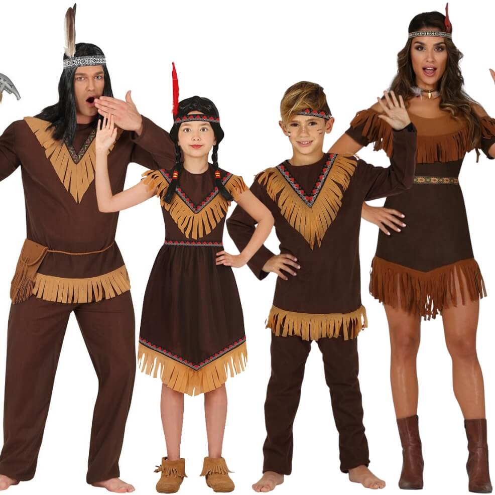 Costumi di gruppo da Indiani Hopi