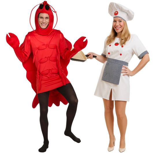Costumi di coppia da Astice e Cuoco