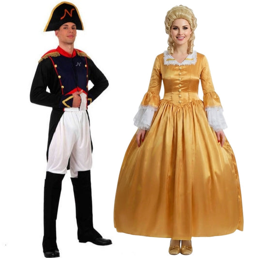 Costumi di coppia da Napoleone e Maria Antonietta