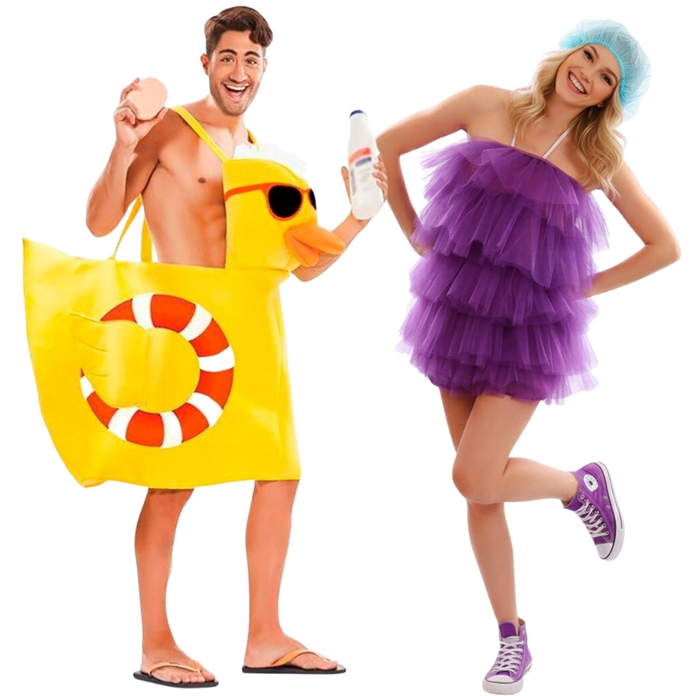 Costumi di coppia da Spugna e Paperella
