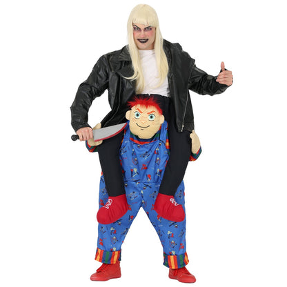 Costume a spalla di Chucky per adulto 
