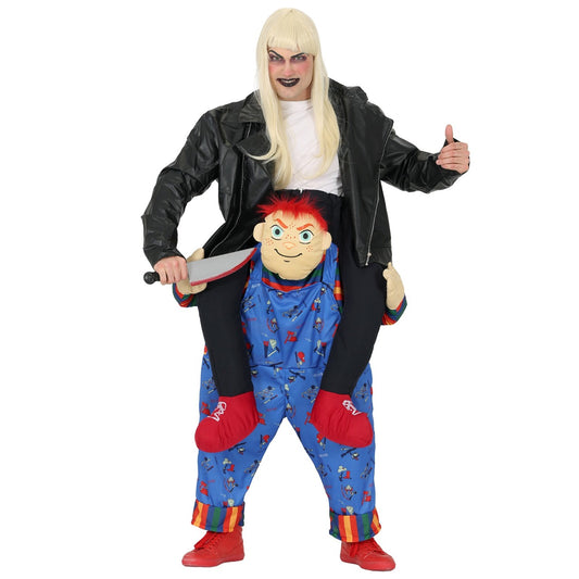 Costume a spalla di Chucky per adulto 