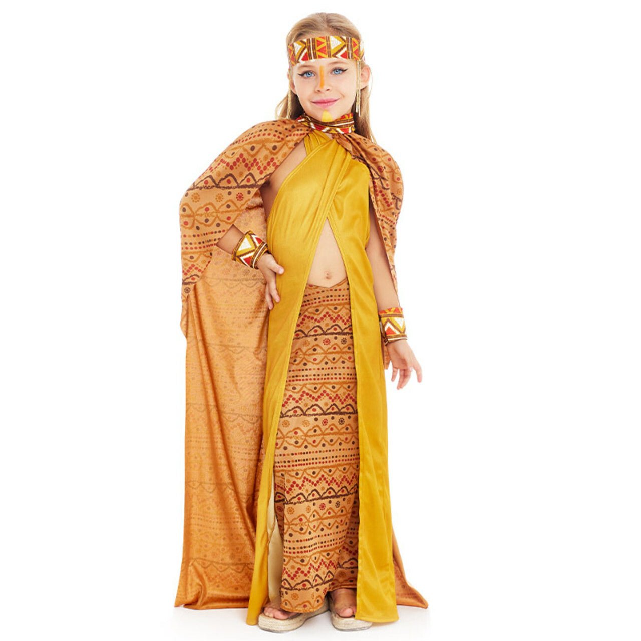 Costume tribale africano per bambina