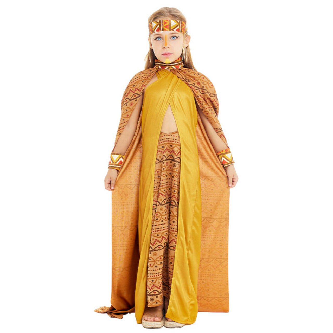 Costume tribale africano per bambina