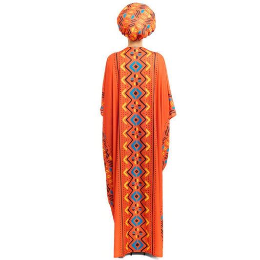 Costume tunica africana per donna