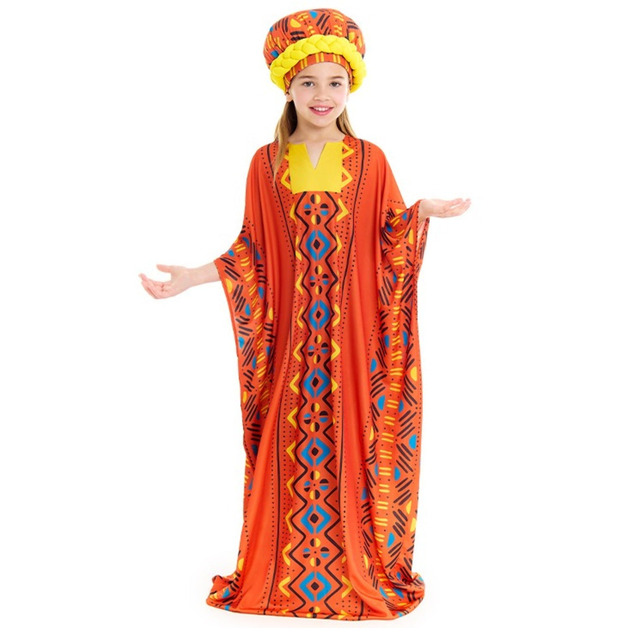 Costume tunica africana per bambina