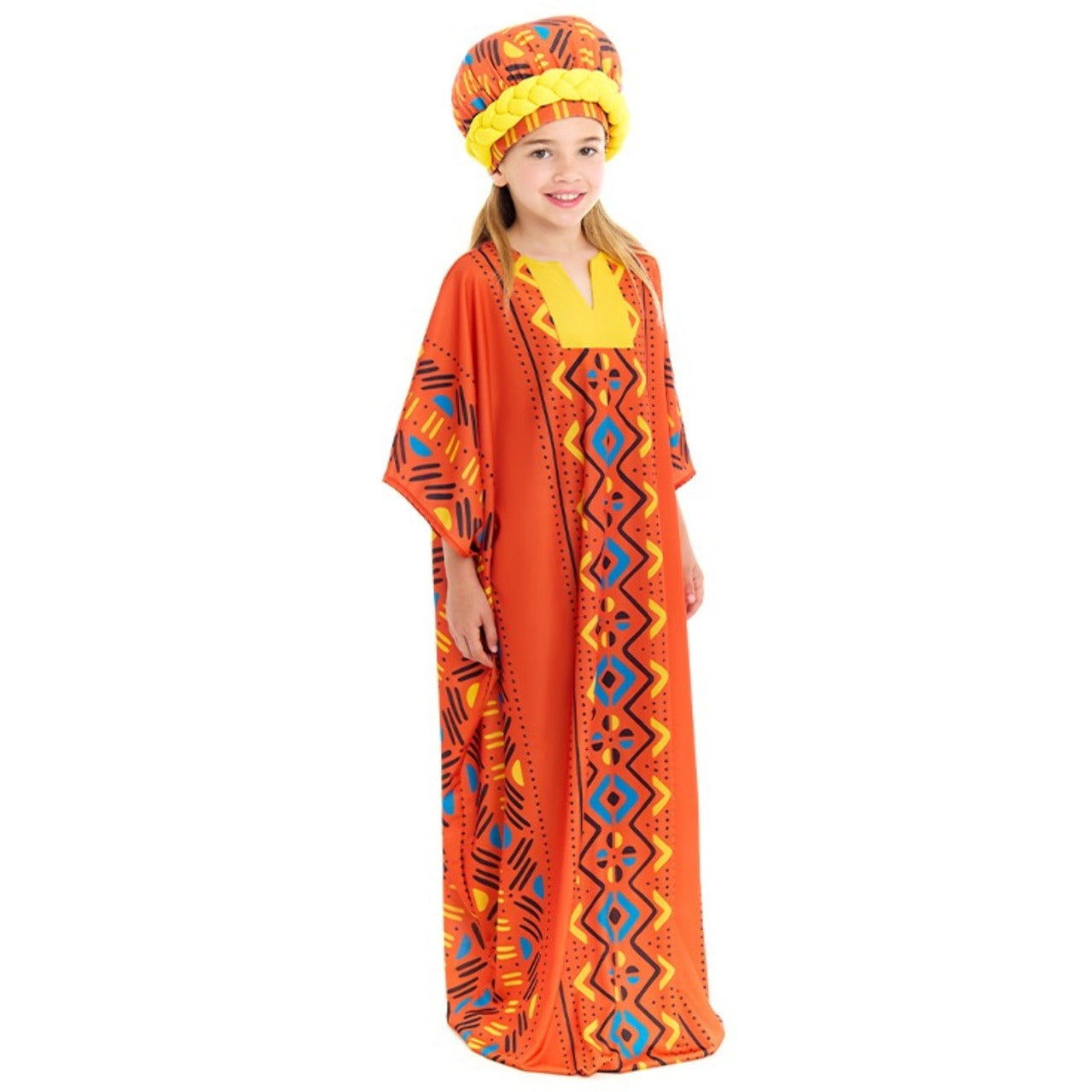 Costume tunica africana per bambina