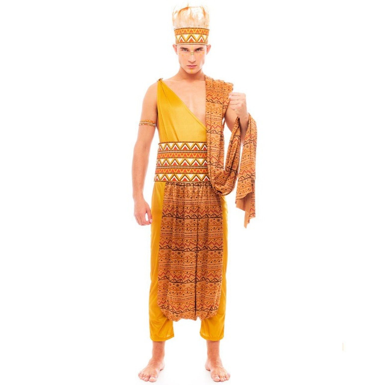 Costume tribale africano per uomo