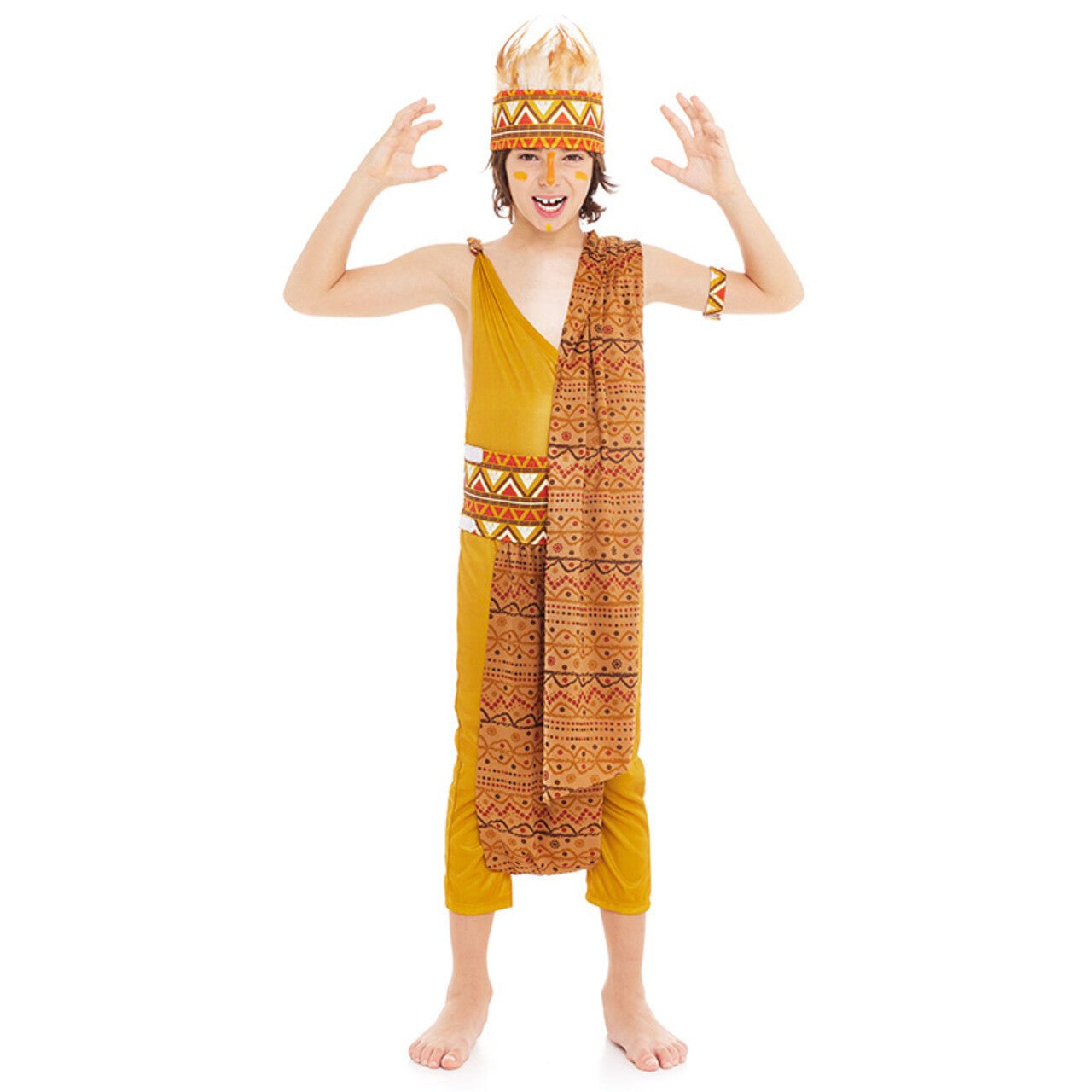 Costume tribale africano per bambino