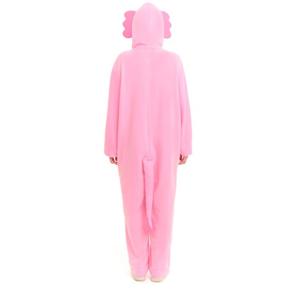 Costume da Axolotl rosa per adulti