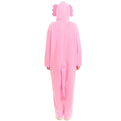 Costume da Axolotl rosa per adulti