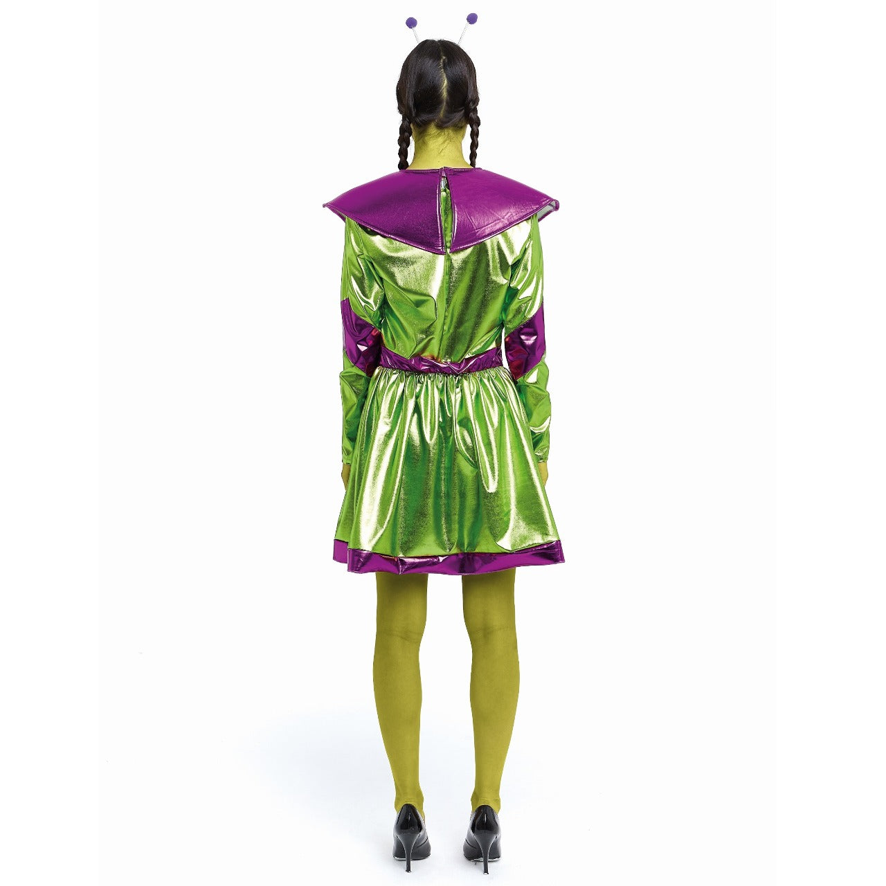 Costume da aliena verde per donna