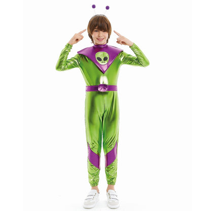 Costume da alieno verde per bambino